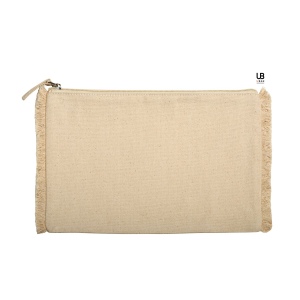 Pochette zippée 320grs coton : bora bora 2
