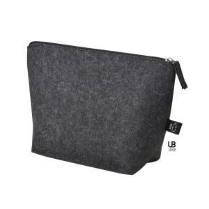 Pochette zippée t-bottom feutrine 100% rpet : vastra l
