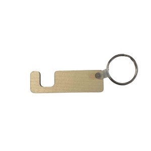 Porte-clés Support de téléphone en Bois - France 3