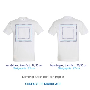 T-shirt Imperial de couleur Homme - 190gr 4