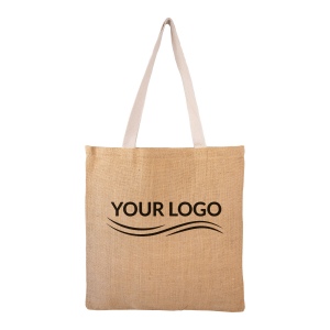 Tote bag en jute - Madras 4