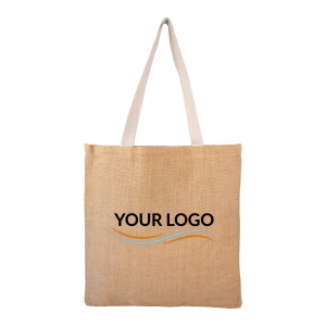 Tote bag en jute - Madras 5