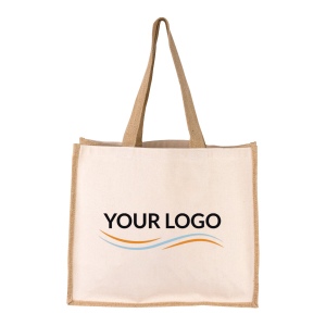 Sac cabas en jute et Coton - Howrah 5