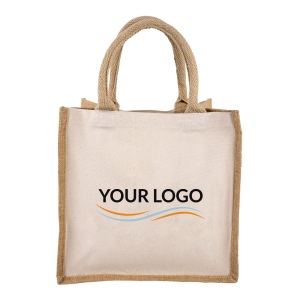 Sac cabas en jute et Coton - Kalyan 5
