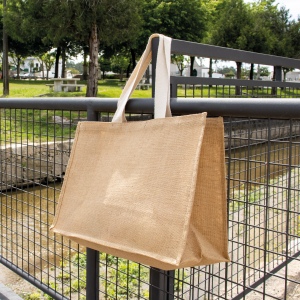 Sac cabas en jute amidonnée - Kollam 12