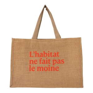 Sac cabas en jute amidonnée - Kollam 8