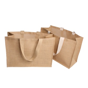 Sac cabas en jute amidonnée - Kollam 11