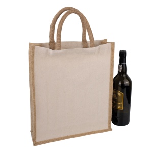 Sac 3 bouteilles en jute - Kerala