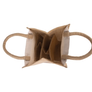 Sac 4 bouteilles en jute - Kerala 5