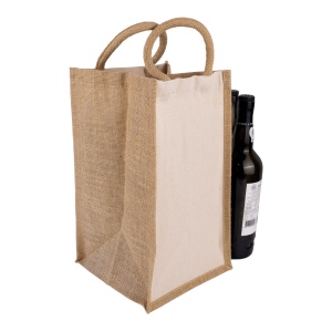 Sac 4 bouteilles en jute - Kerala