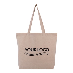 Sac avec soufflet de fond en coton recyclé 150gr - Bally 3