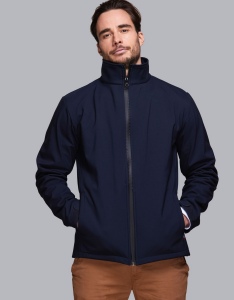Blouson softshell Homme en polyester recyclé Made in France 3