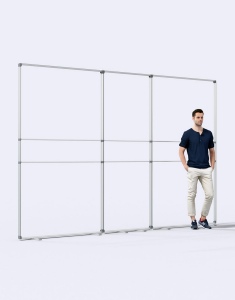 Cadre aluminium autoportant 400x230cm 2