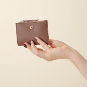 Porte-monnaie Andrea Light Brown 3