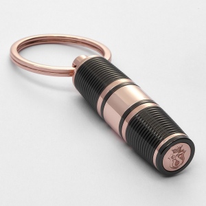 Porte-clefs Bold Stripe Gun & Rosegold 2