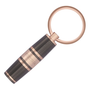 Porte-clefs Bold Stripe Gun & Rosegold