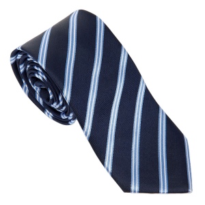 Cravate Soie Prestige Navy