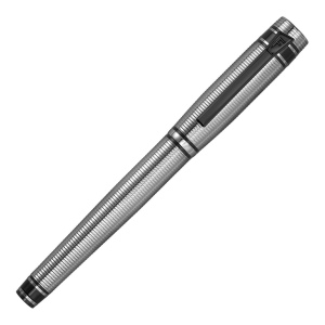 Stylo plume Bold Stripe Chrome & Gun 4