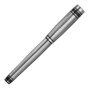 Stylo plume Bold Stripe Chrome & Gun 6