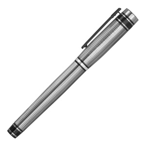 Stylo plume Bold Stripe Chrome & Gun 7