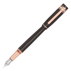 Stylo plume Bold Stripe Gun & Rosegold 2