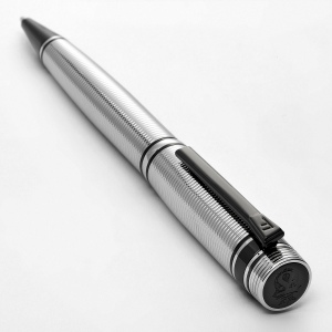Stylo bille Bold Stripe Chrome & Gun 2