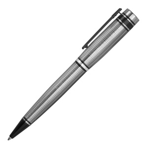 Stylo bille Bold Stripe Chrome & Gun 5