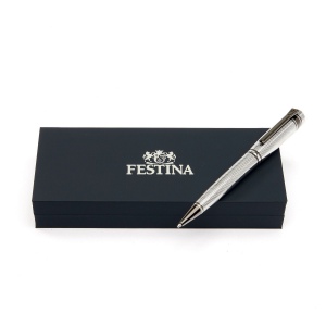 Stylo bille Bold Stripe Chrome & Gun 6