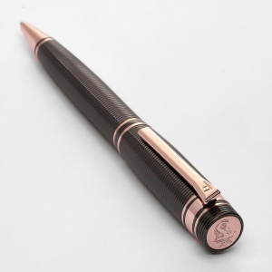 Stylo bille Bold Stripe Gun & Rosegold 2