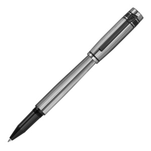Stylo roller Bold Stripe Chrome & Gun 3