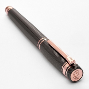 Stylo roller Bold Stripe Gun & Rosegold 4