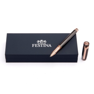 Stylo roller Bold Stripe Gun & Rosegold 9