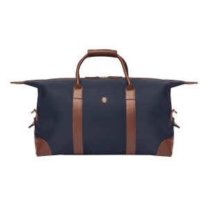 Sac de voyage Button Navy & Brown 4