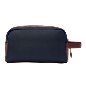 Trousse de toilette Button Navy & Brown 7