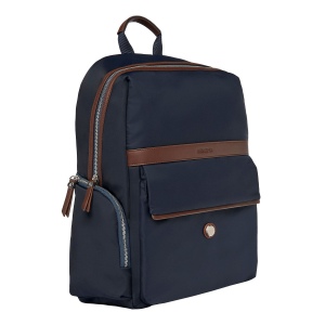 Sac à dos Button Navy & Brown 5