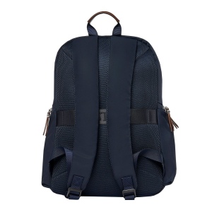 Sac à dos Button Navy & Brown 6