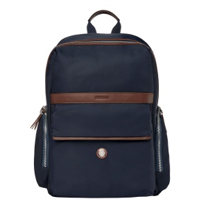 Sac à dos Button Navy & Brown