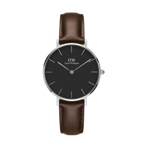 Montre Petite Bristol Silver&Black D32