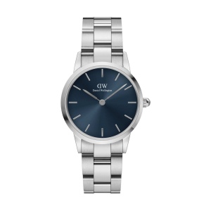 Montre Iconic Link Arctic Silver&Blue D28