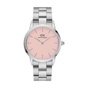 Montre Iconic Link Silver&Pastel-pink D36