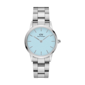 Montre Iconic Link Silver&Pastel-blue D28