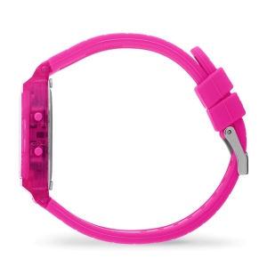 ICE digit retro-Neon pink-Clear-Petite 3