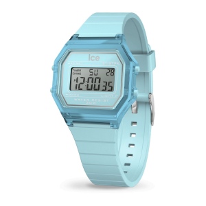 ICE digit retro-Sky blue-Clear-Petite