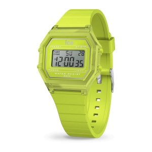 ICE digit retro-Green lime-Clear-Petite