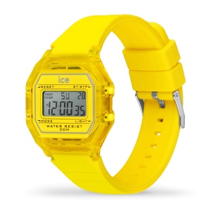ICE digit retro-Electric yellow-Clear-Petite 2