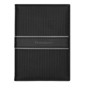 Porte-passeports Caprio Black 2