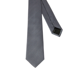 Cravate Soie Caprio Grey 2