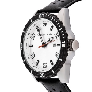 Montre dateur Sol Black & Chrome 2