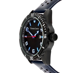 Montre dateur Sol Navy & Black 2