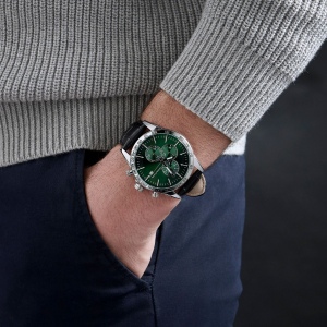 Chronographe Tempus Black / Green 4